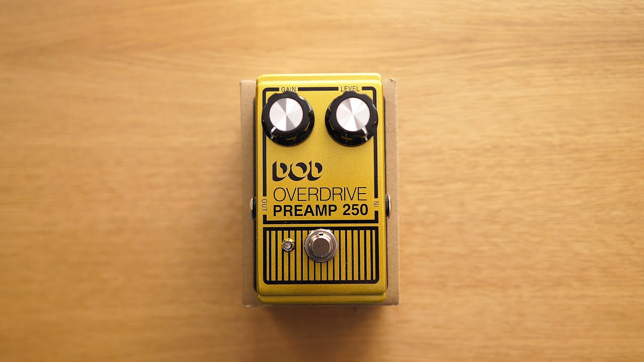 DOD Overdrive Preamp 250