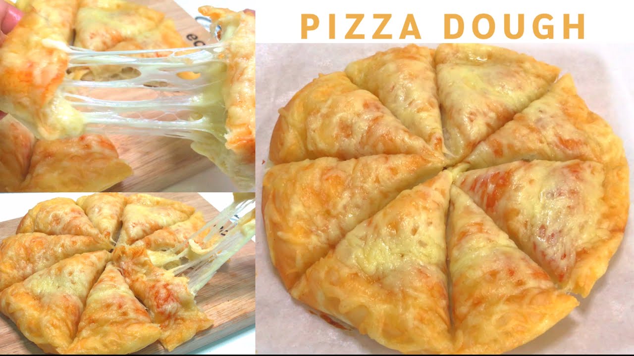 Pizza dough (Eng subtitles) แป้งพิซซ่า ✖️ไม่นม ✖️ไม่ไข่ อร่อยมากแถมต้นทุนต่ำ ทำทานฟิน ทำขายกำไรเยอะ