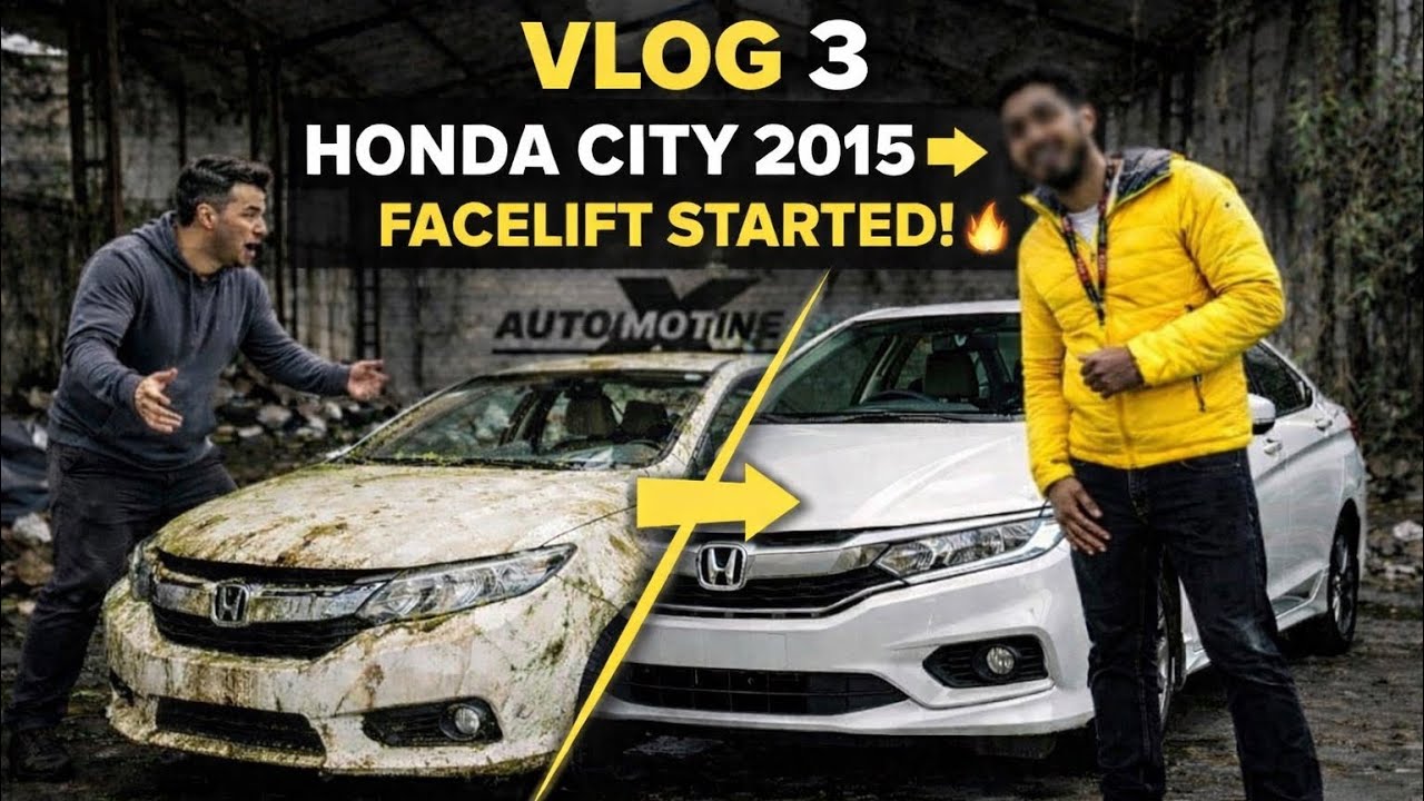 2015 City to Facelift 2018 Part 3 #hondacity #modificition #vlog #xautomotive