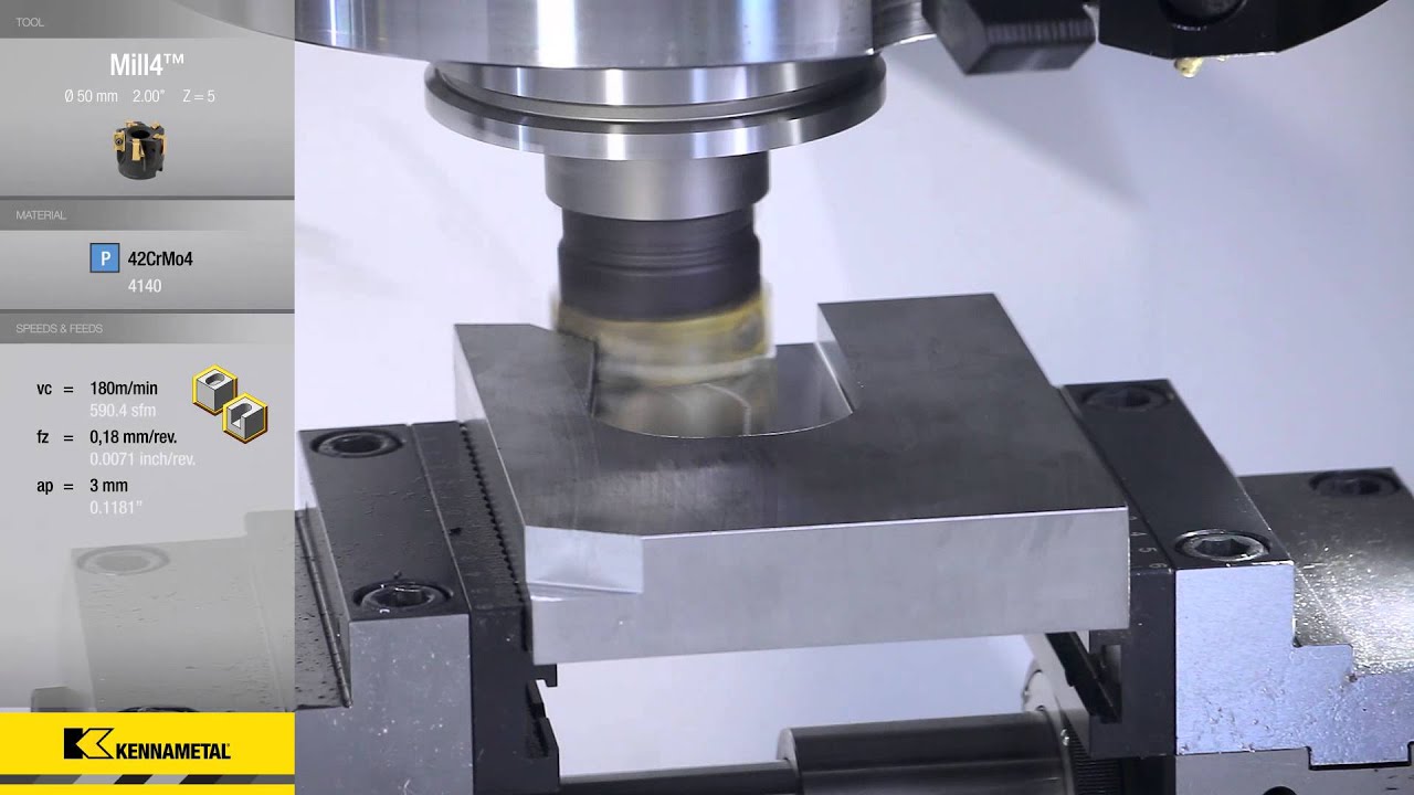 New Mill 4-15 Platform from Kennametal Provides Best-in-Class Shoulder Milling