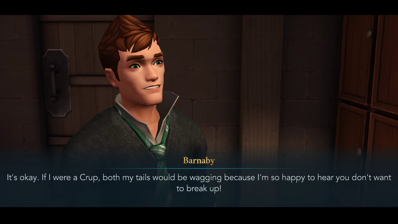 Breaking Up With Barnaby Harry Potter Hogwarts Mystery