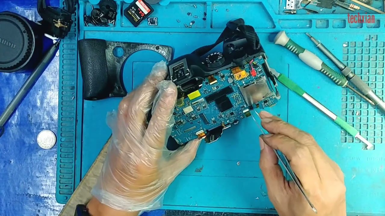 Canon R6 mark 2 DISASSEMBLE and assemble curtain problem
