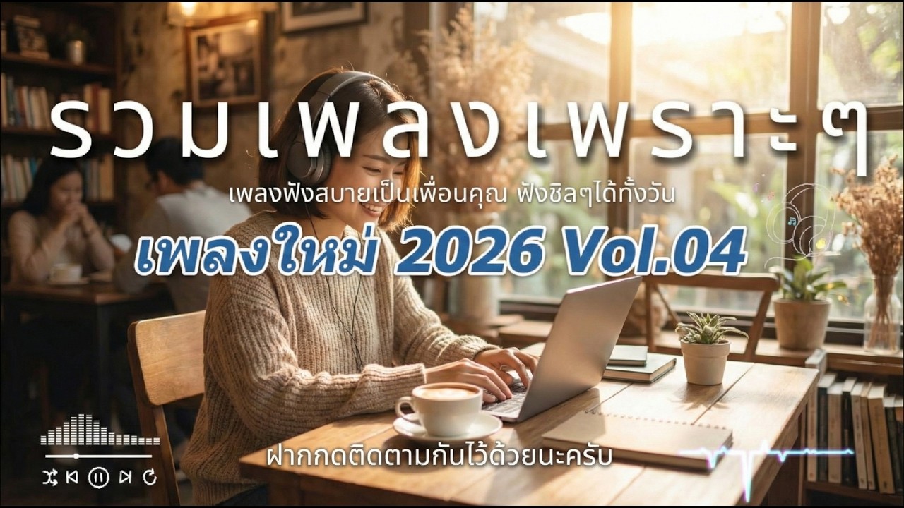 รวมเพลงรัก 2026  | เพลงรักอบอุ่น Acoustic Pop | ฟังยาว สบายใจ เหมาะเปิดทั้งวัน | Vol.04