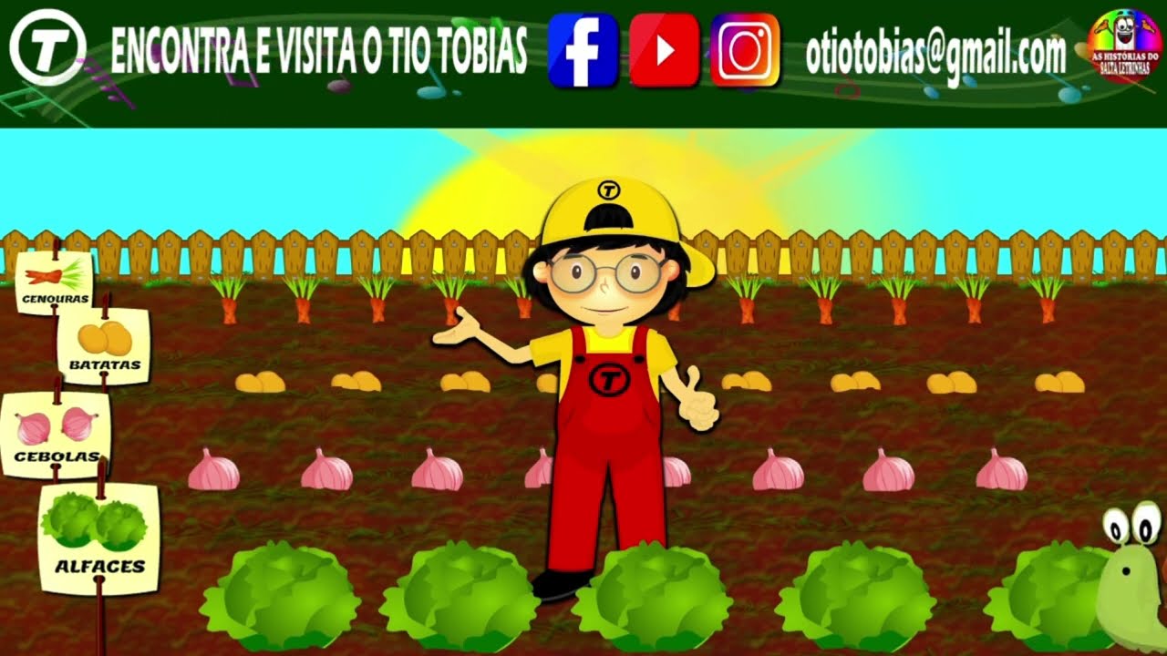 A HORTA DO TIO TOBIAS - CANTIGA / KARAOKE