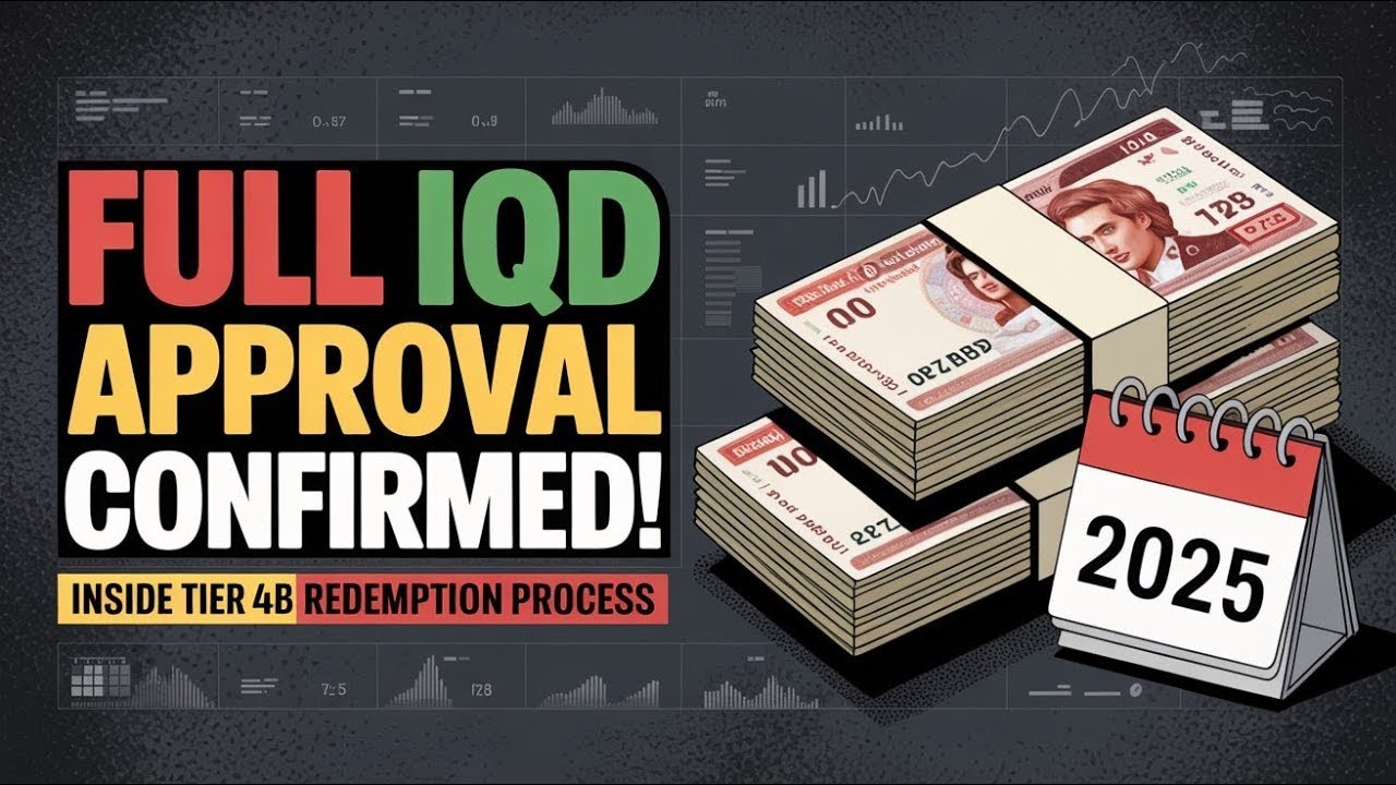 💥 Full IQD Approval Confirmed! Tier 4B Redemption Process Finally Revealed 💥