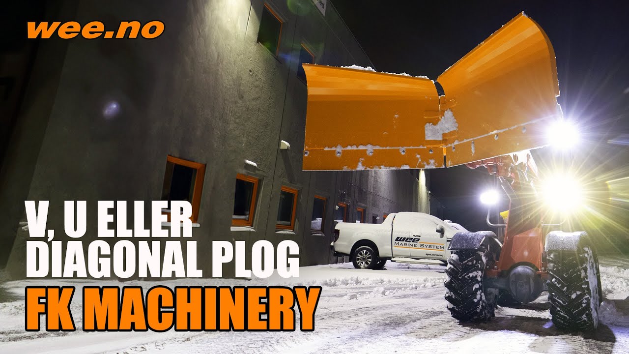 V-Plog fra FK Machinery - flere st&oslash;rrelser