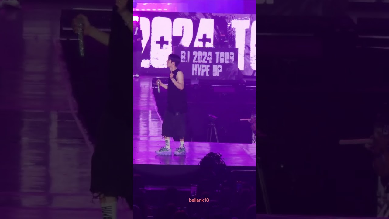240601 (B.I playing some demos/ unreleased songs) B.I in Bangkok 'HYPE UP Tour'