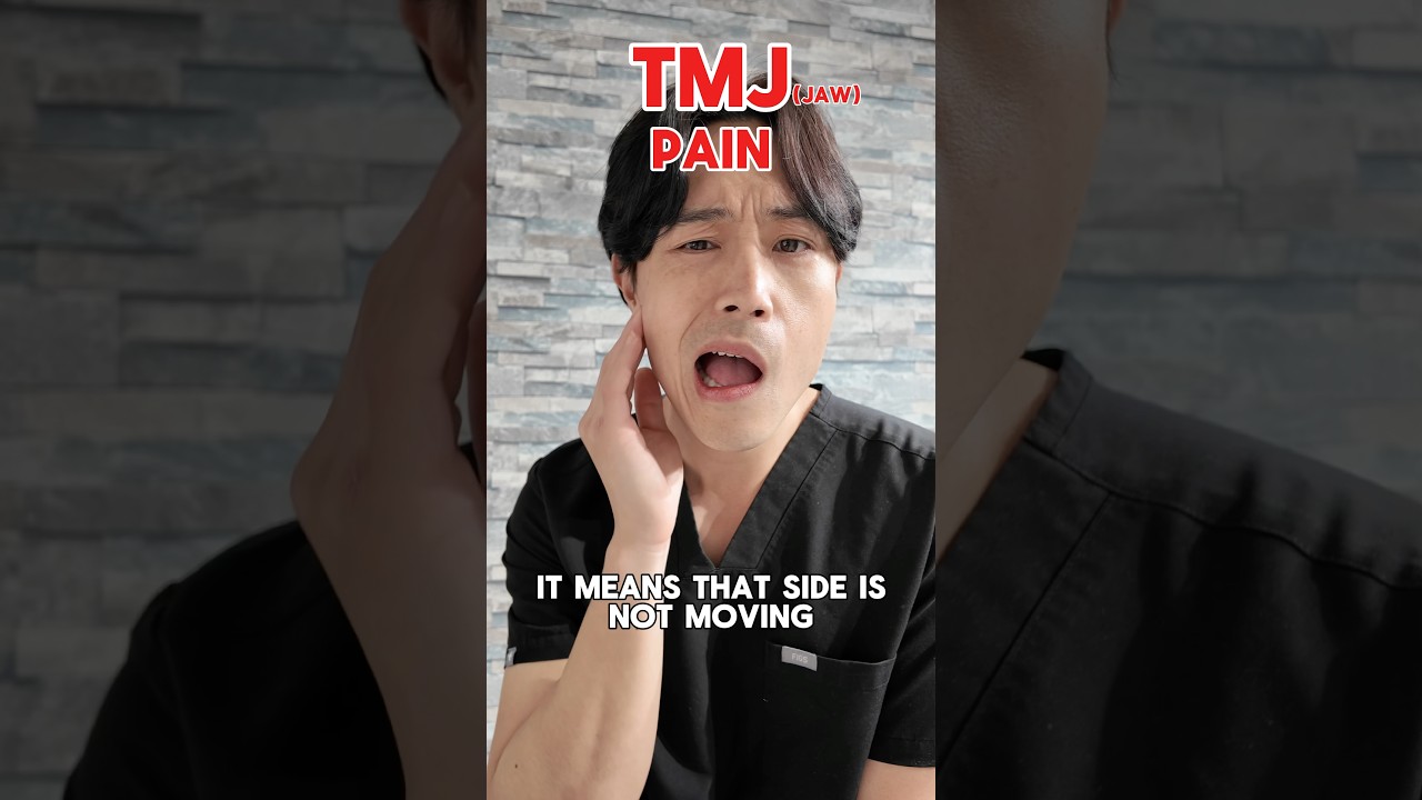 TMJ (Jaw) Pain Relief Technique 😬😬😬
