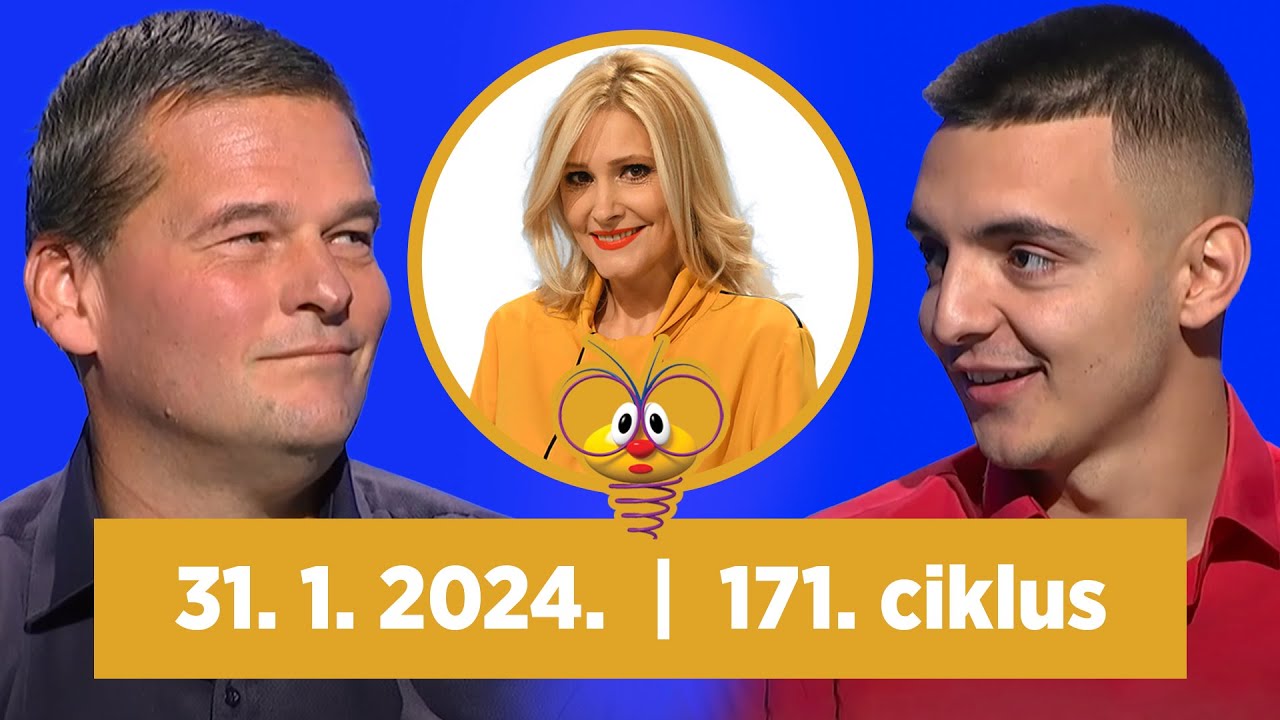 Slagalica 31.1.2024. | 171. ciklus