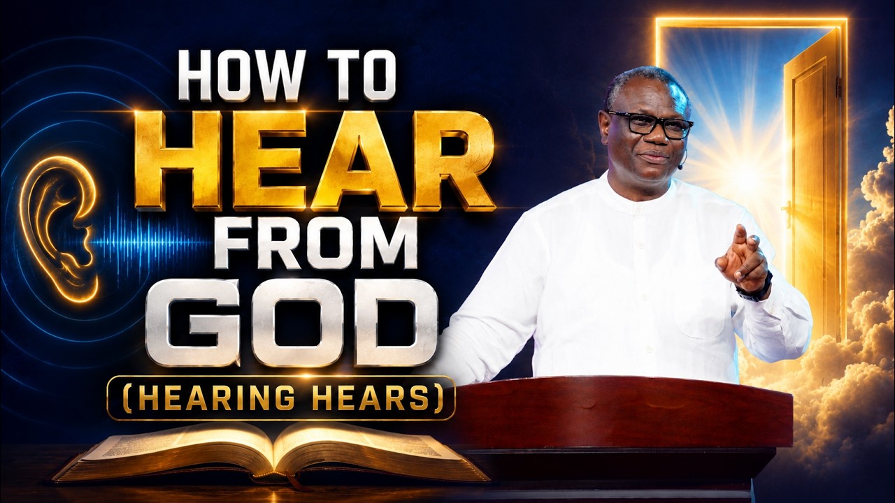 HOW TO HEAR FROM GOD (HEARING HEARS) || SAMSON AJETOMOBI