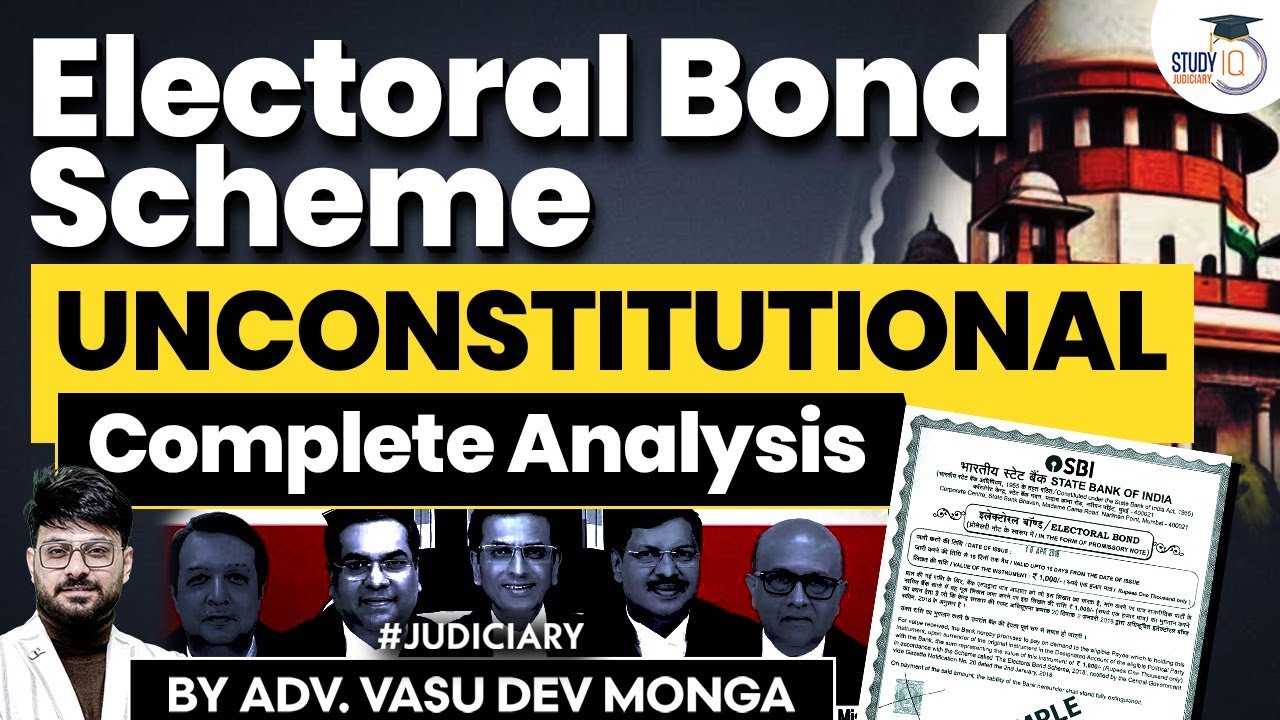 Supreme Court Judgement on Electoral Bonds | Right to Information | F R S | Elections 2024