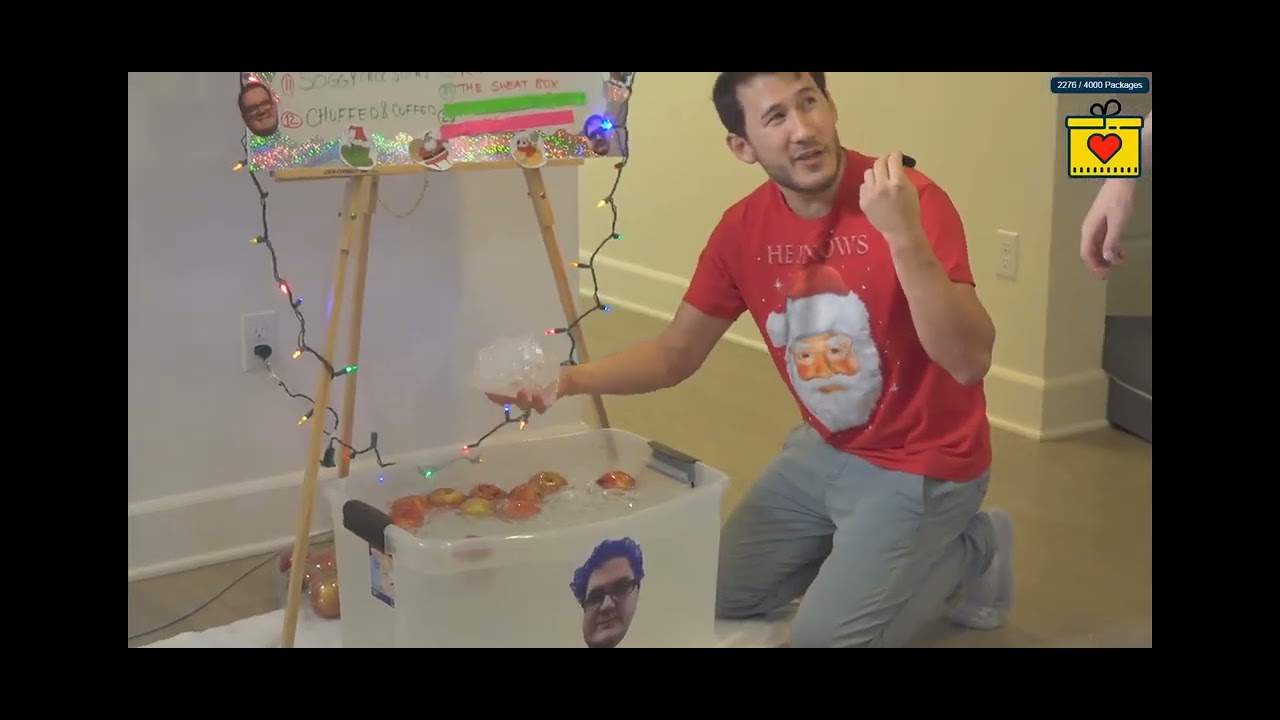 Tyler Scheid Laughing (Blindfold Friend Yoga)