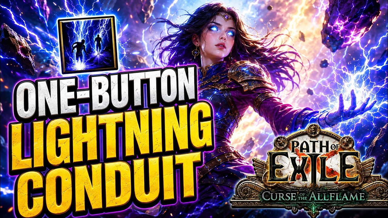 POE 3.29 One-Button Lightning Conduit Elementalist