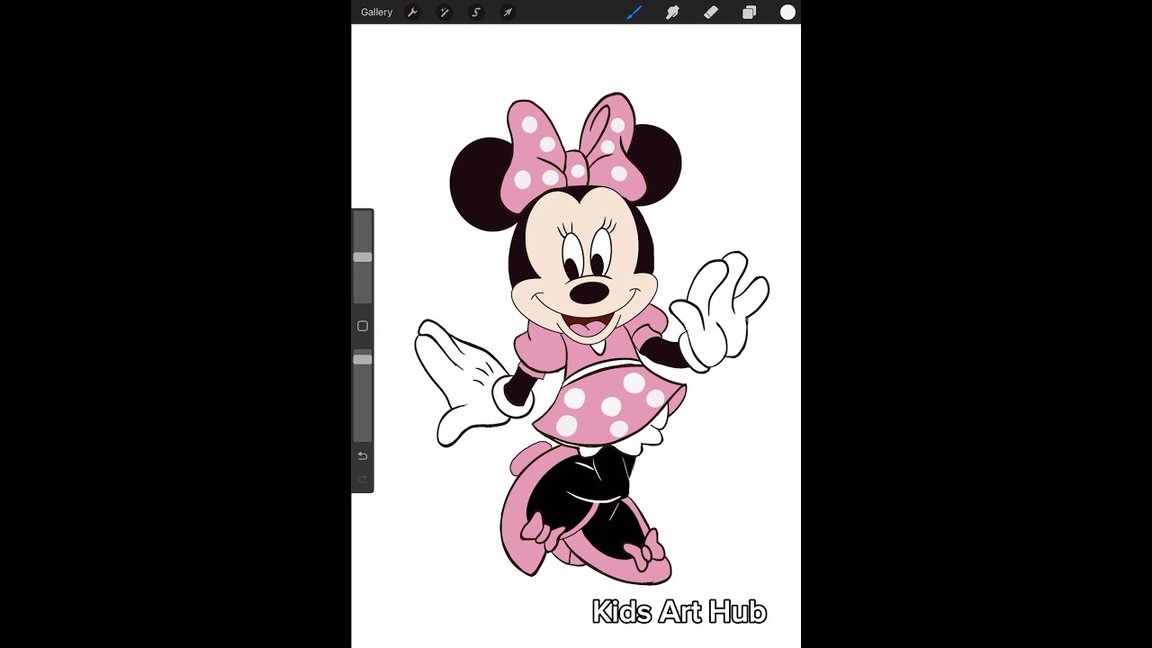 How to Draw Minnie Mouse | Disney