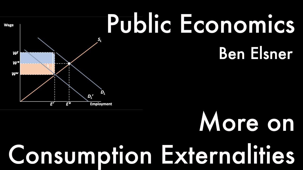More on Consumption Externalities -- Public Economics III, 4/12