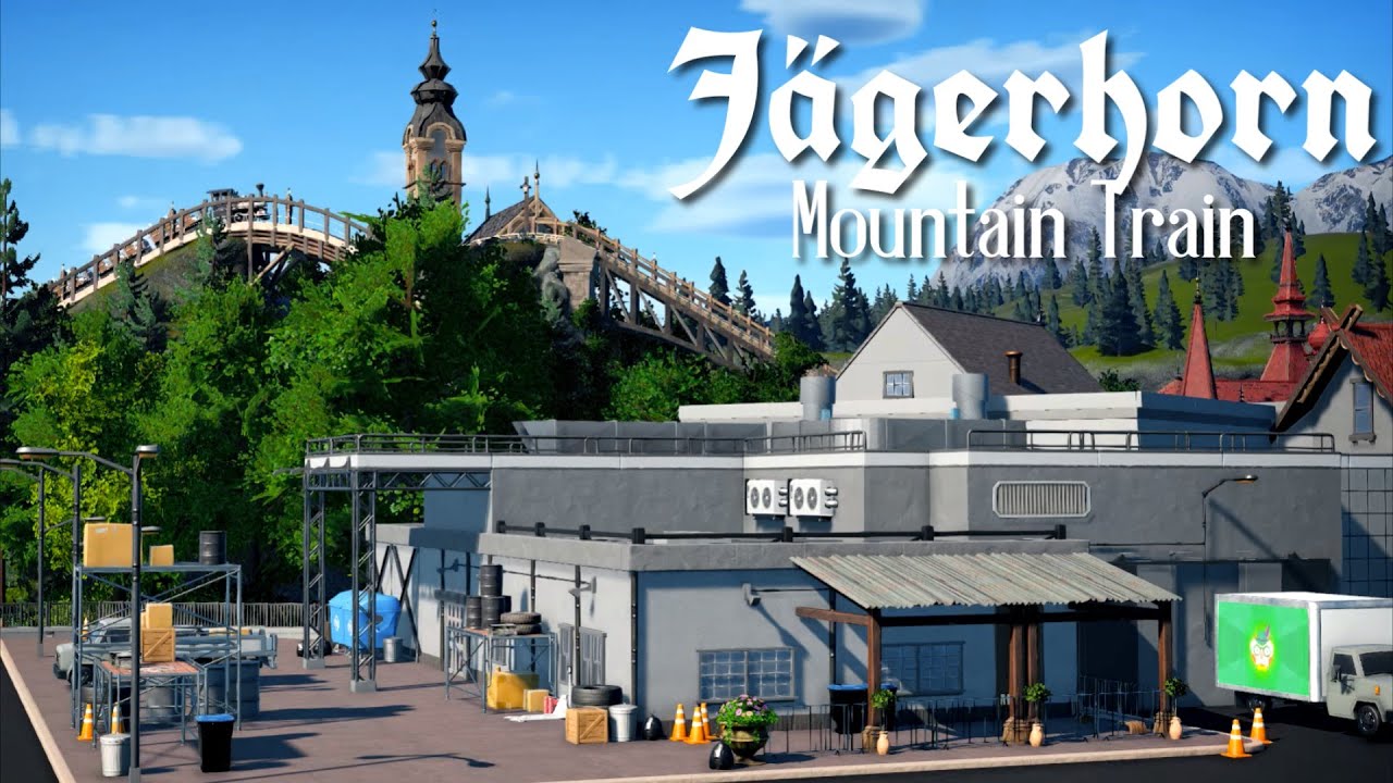 Planet Coaster - Jägerhorn (Part 16) - Backstage Detailing