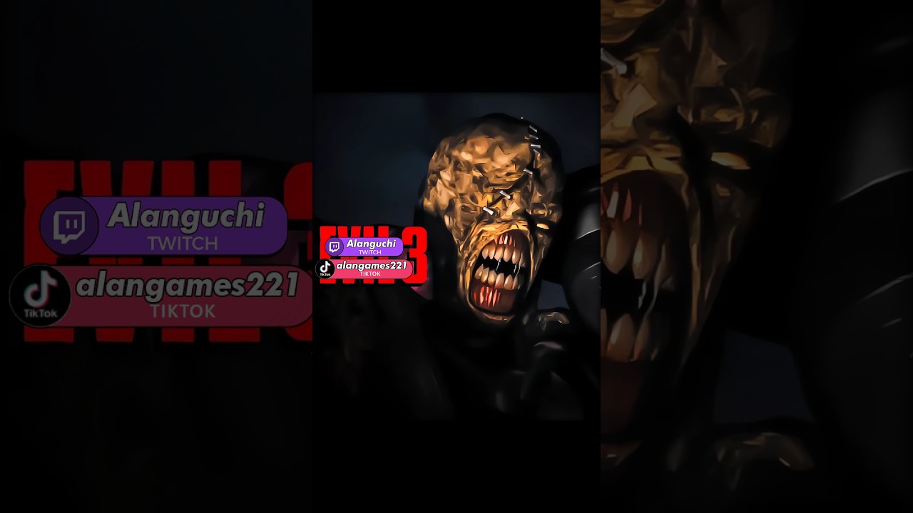 Síguenos en TW🟣: Alanguchi |  😂😈 RE3 Nemesis clásico en LIVE: hoy no corro, huyo 🔥😱 #RE3Nemesis
