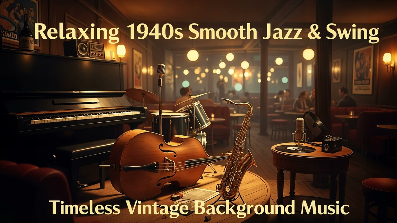 2 Hours of 1940s Big Band Jazz 🎺 Smooth Swing & Vintage Vibes