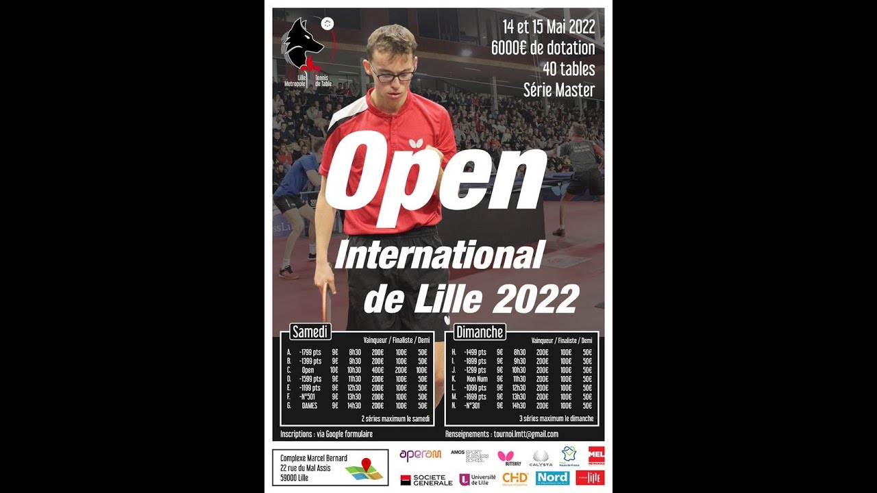 Open de Lille 2022 - Le reportage