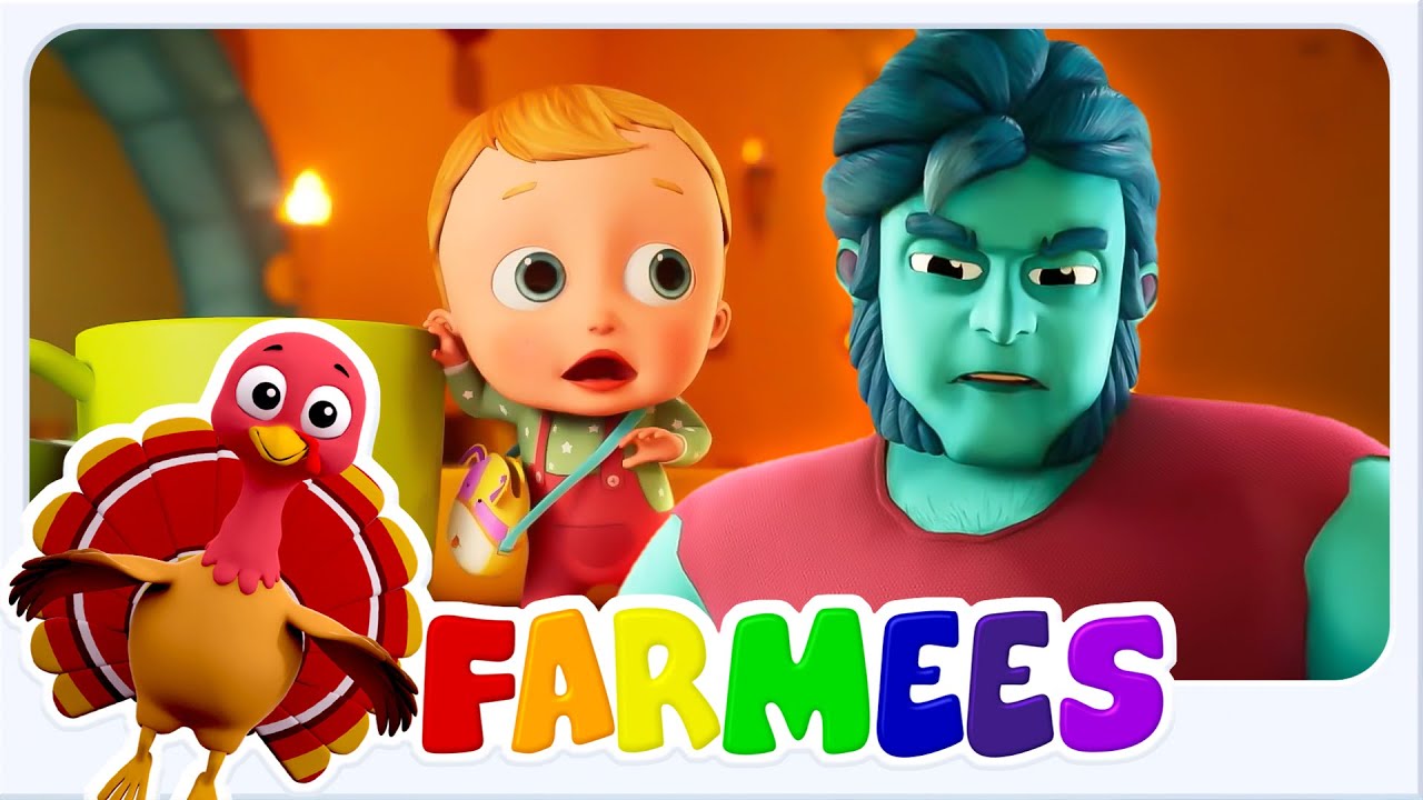 Jack E O Pé De Feijão, O Leão e o Rato + Videos Educativos em Portugues por Farmees