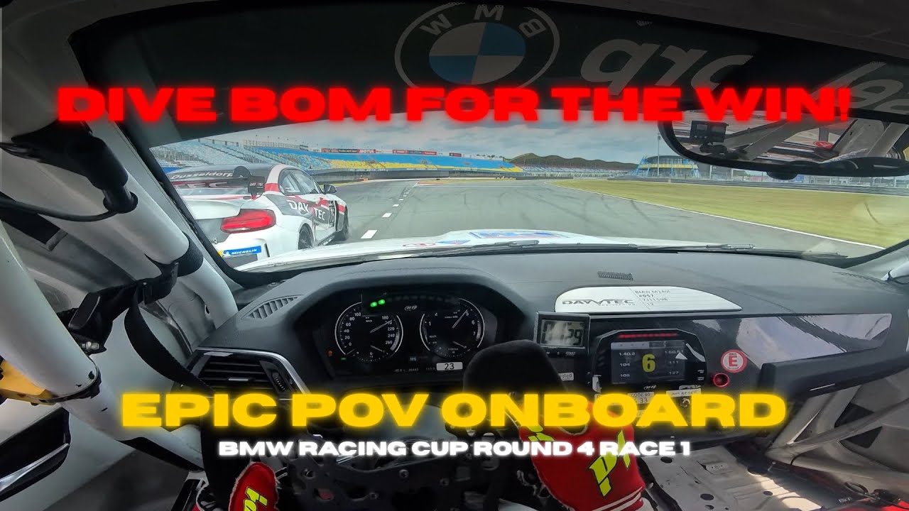 EPIC POV OBOARD | BMW Racing Cup Round 4 Race 1 | TT Assen