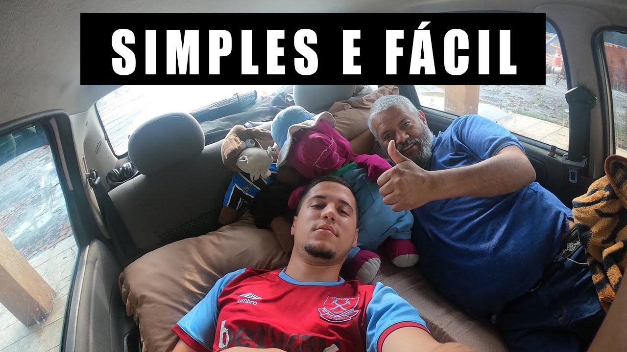 COMO FAZEMOS PARA DORMIR TODA NOITE DENTRO DO CARRO