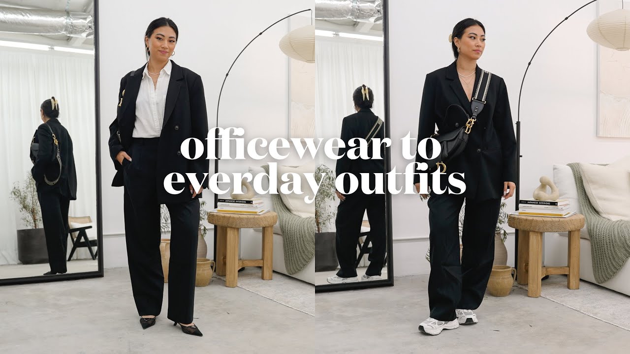 OFFICEWEAR OUTFIT LOOKBOOK! Day to Night outfit ideas 💌