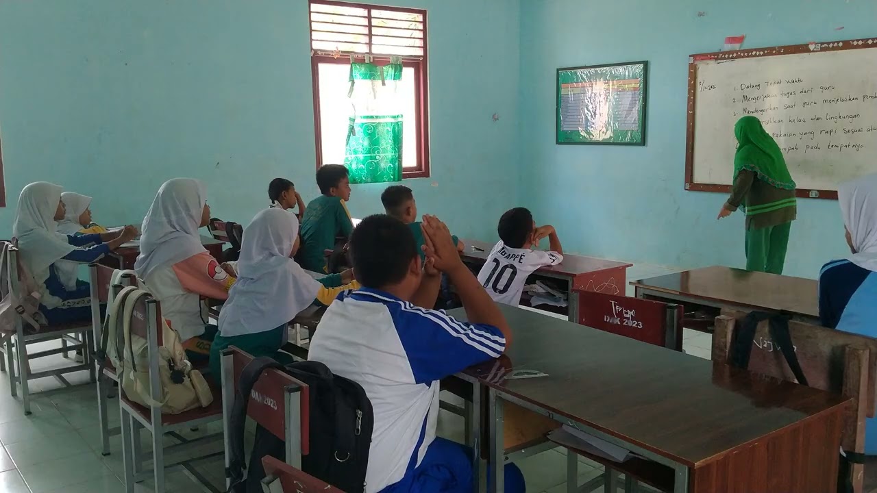Halimah vidio kesepakatan kelas
