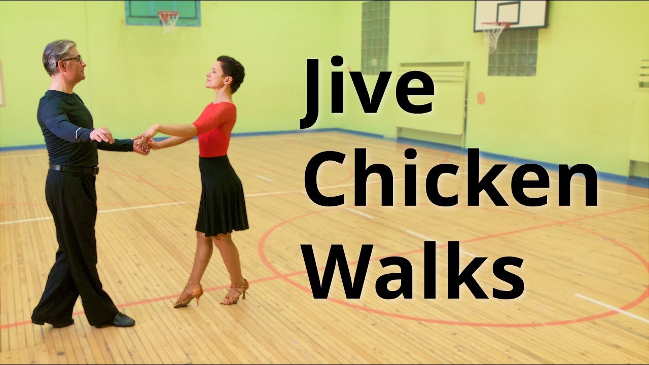 Jive Intermediate Dance Routine with Chicken Walks