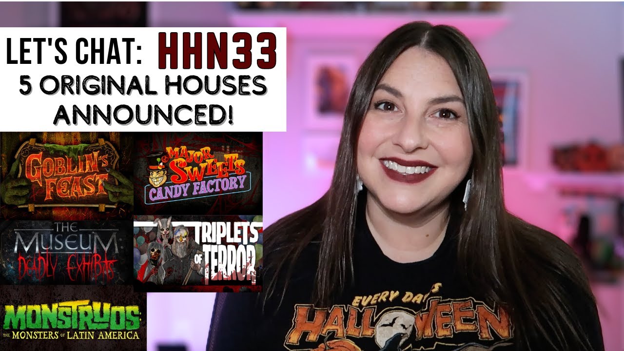 Let's Chat HHN33: SIX Original Houses Announced for Halloween Horror Nights Orlando!