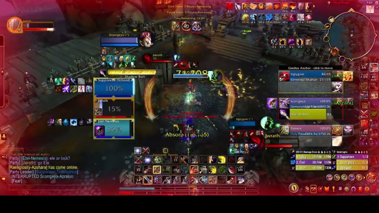 1900+ 3v3 Arms PVP