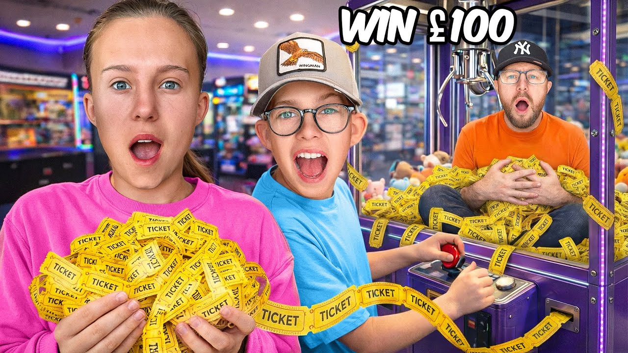 Who Can Win The MOST Arcade Tickets With a £50 Budget?