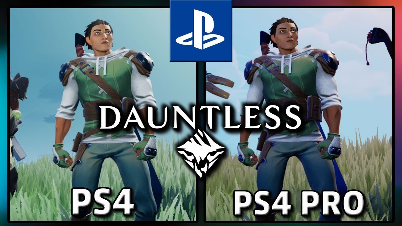 Dauntless | PS4 VS PS4 PRO | Frame Rate TEST