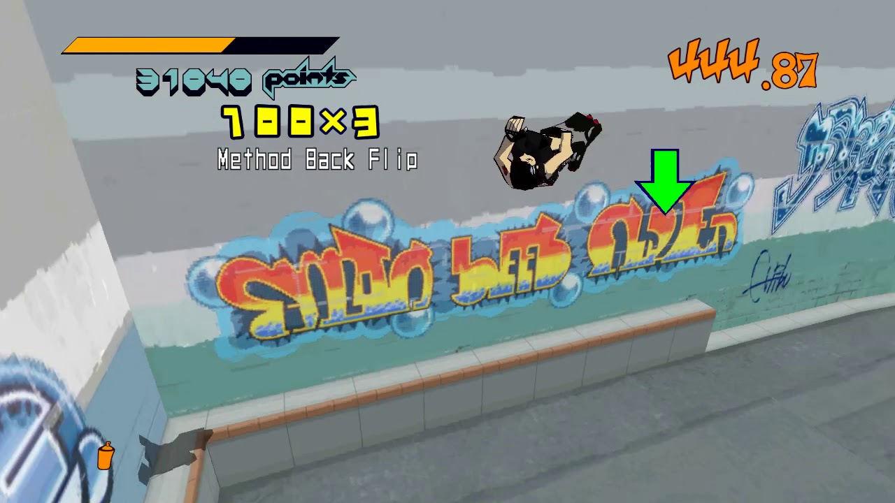 Jet Set Radio - Bantam Street Infinite Grind [Bonus Video]