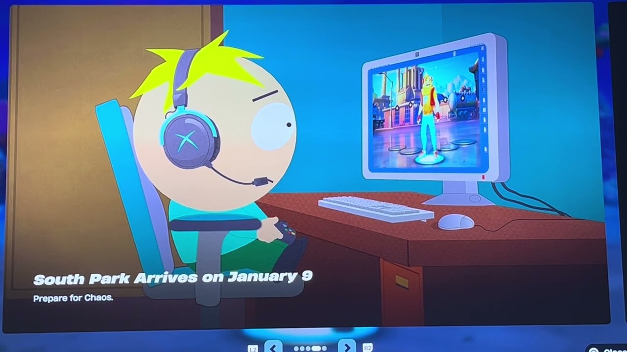 Fortnite x South Park update tomorrow
