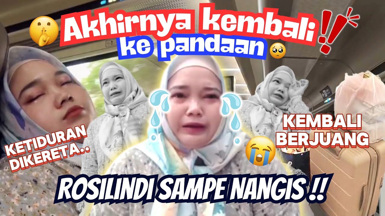 ROSILINDI KEMBALI BERJUANG ! TRIP KERETA API ARGO SEMERU JOGJA - SURABAYA GUBENG MENAKJUBKAN