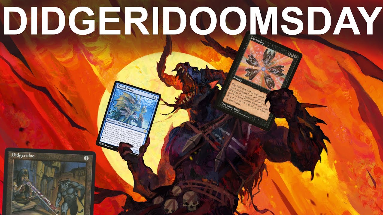 GARFIELD HAS FORSAKEN US! Legacy DidgeriDoomsday Combo. Minotaur Stompy with Thassa's Oracle?! MTG