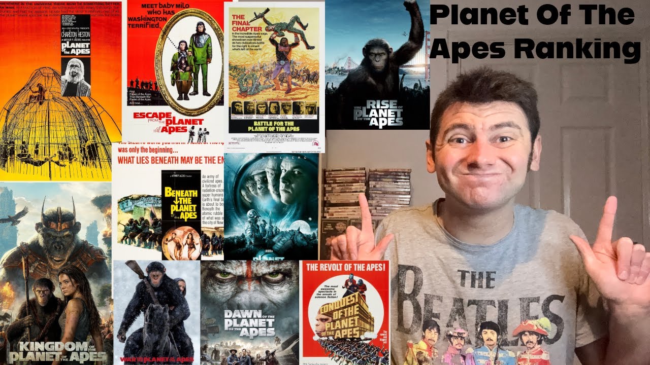 Ranking All The Planet Of The Apes Movies 😀🍿📀🎸🎶