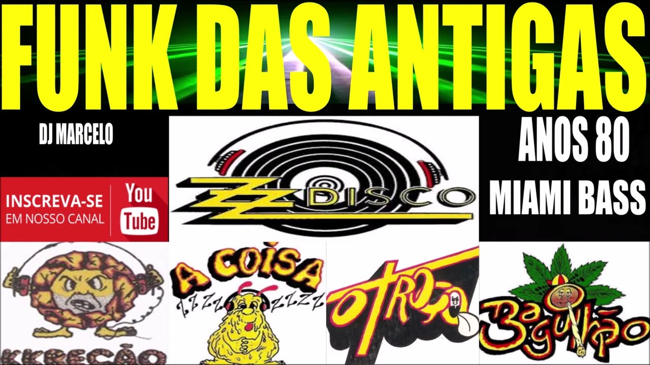 FUNK DAS ANTIGAS EQUIPES DA ZZ ANOS 80 SO PEDRADA