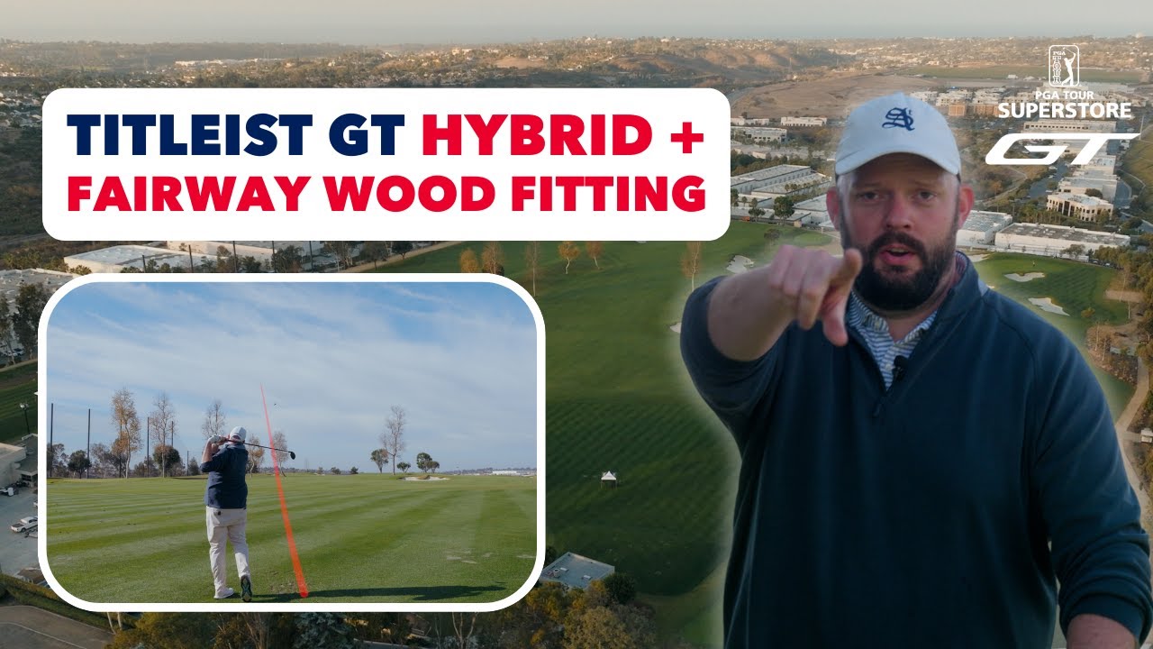 Aaron Chewning Tests The New @titleist GT Hybrids + Fairway Woods