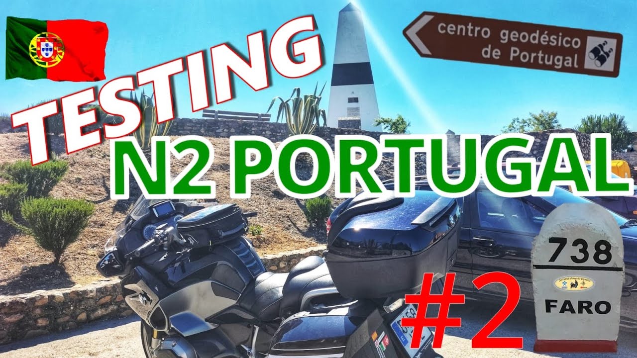 Llegamos a Faro por Nacional 2 en moto. Portugal de Norte a Sur, capitulo 2 🇵🇹 ✌️🏍️