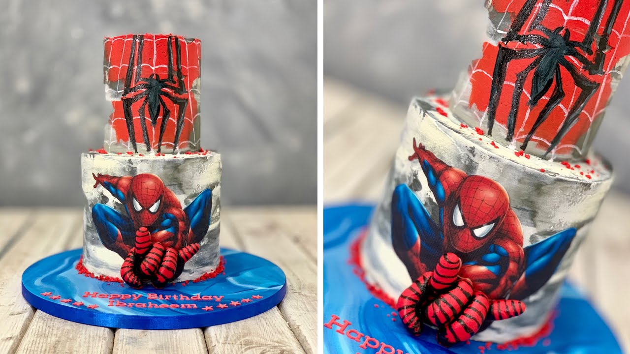 SpiderMan Cake | Concrete Cake