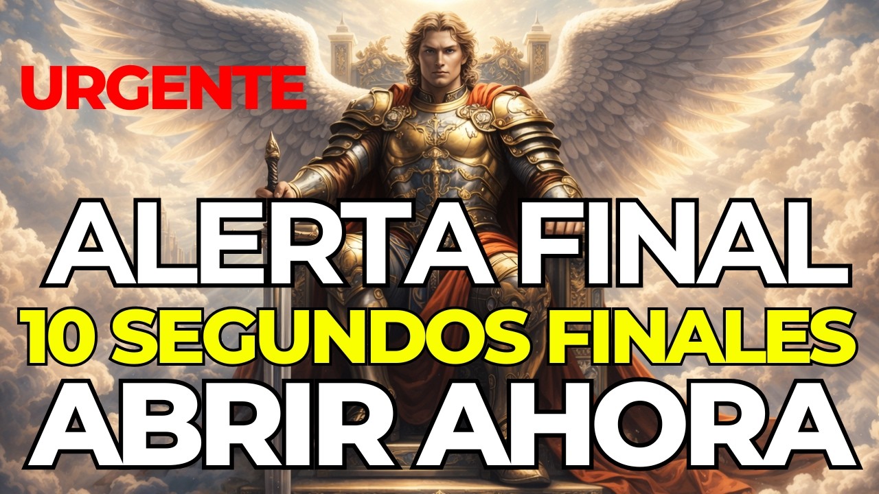 🔴 SOLO QUEDAN 10 SEGUNDOS — SAN MIGUEL ORDENA: Para el alma que Dios eligió para sufrir (y bendecir)