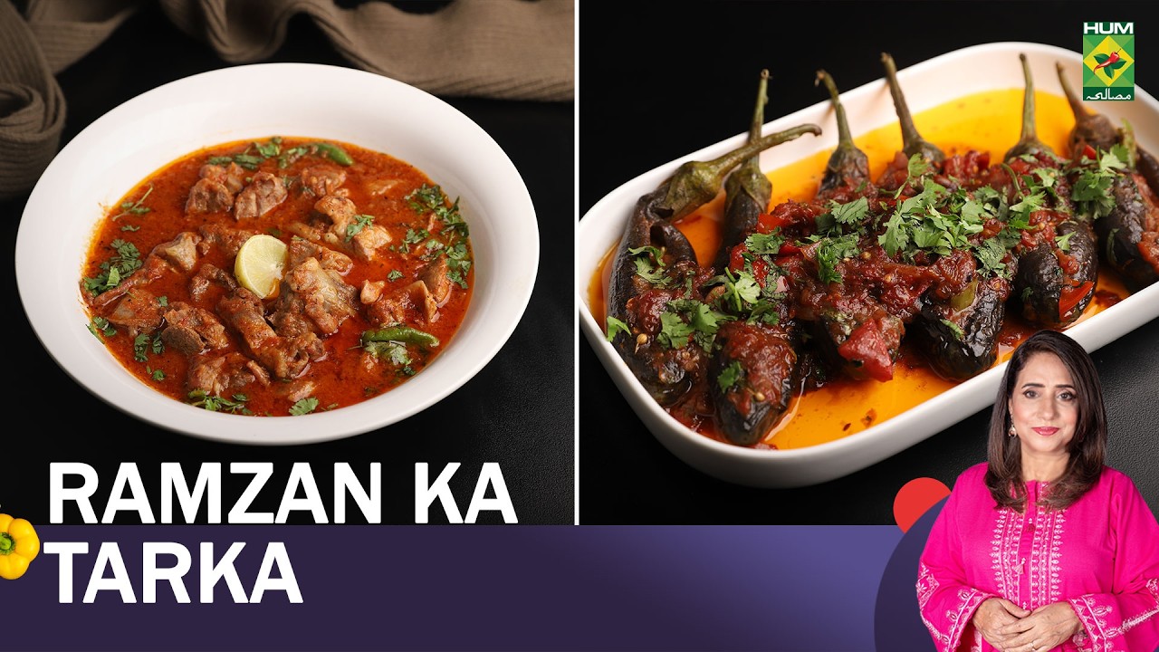 Masalay Bharay Baingan & Mutton Tomato Curry | Ramzan Ka Tarka with Rida Aftab | 6 Mar 26 | MasalaTV