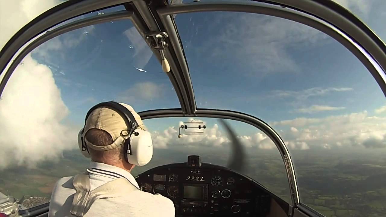 Henstridge Flight - Into the Clouds - Jodel D150