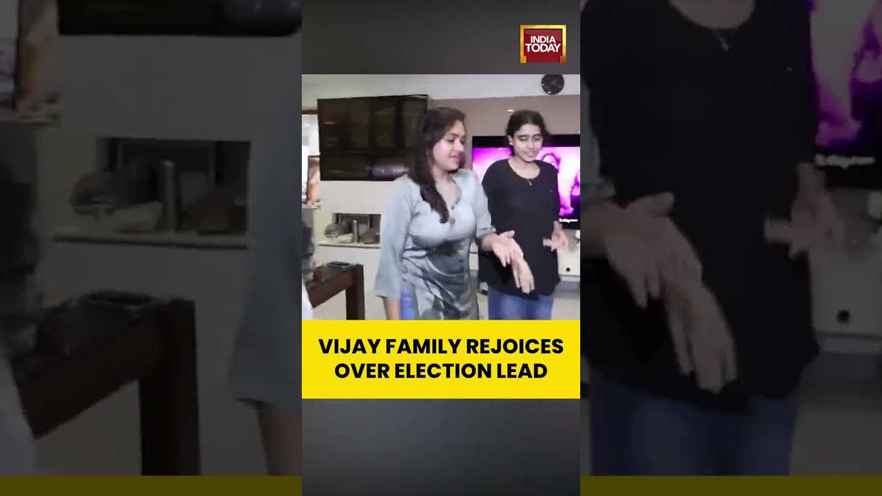TVK Leads Big in Tamil Nadu, Vijay&rsquo;s Family Celebrates in Style | Vijay Thalapathy