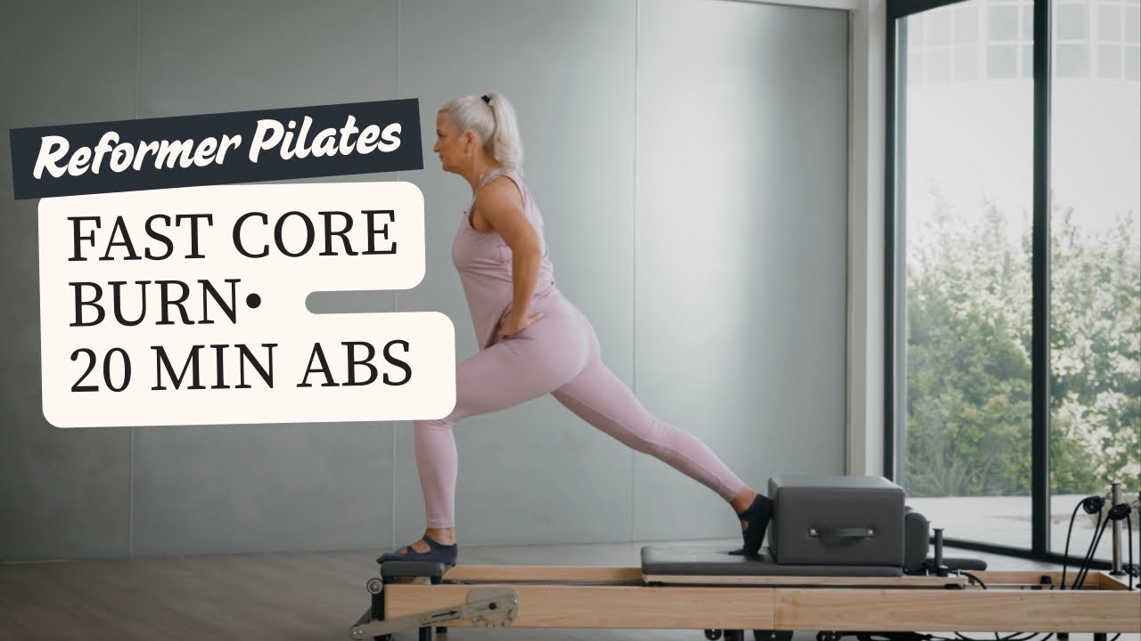 Fast & Effective Core Burn | 20-Min Reformer Pilates Abs