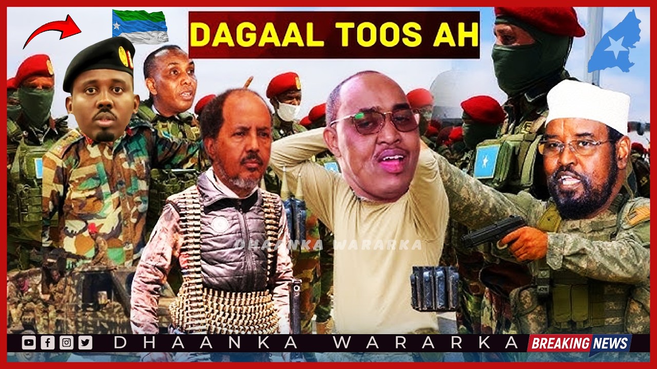 DEG DEG: Ciidanka Jubaland oo qabtay Askartii Mahad Salaad, Xasan Sheekh oo is dhiibay Axmed Madoobe