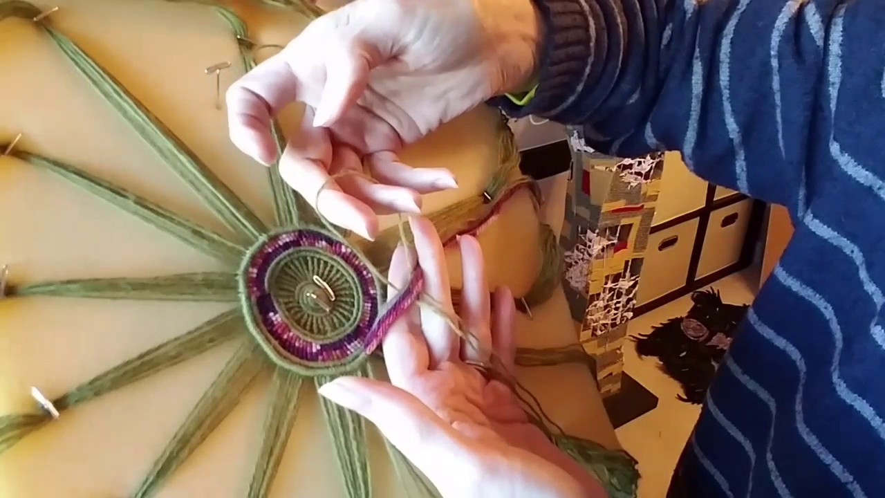 knotted tapestry artbang tutorial...sort of