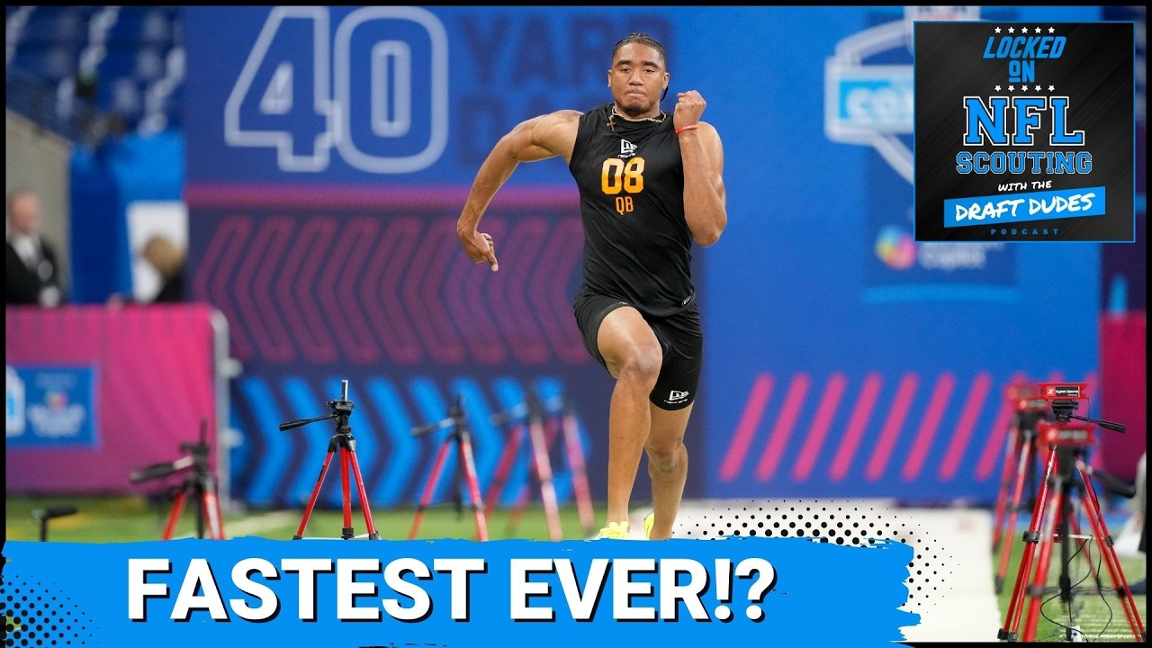 SPEED: Reacting to the FASTEST NFL Scouting Combine in History